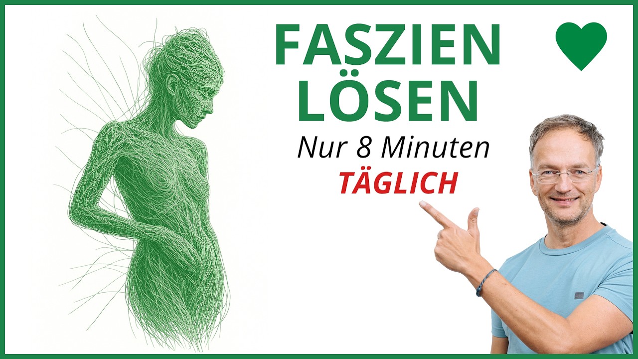 8-Minuten Faszientraining 💚 Faszien lösen & Leichtigkeit spüren
