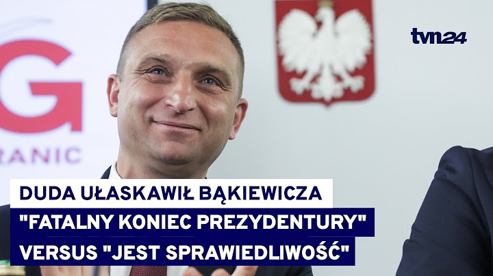 Andrzej Duda ułaskawił Roberta Bąkiewicza. Prezydent podaje trzy powody. Komentarze