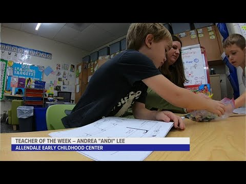 Teacher of the Week | Andrea 'Andi' Lee from Allendale Early Childhood Center