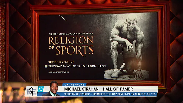 Exec. Producer of Audiences Religion of Sports Michael Strahan Dials in The RE Show - 11/14/16