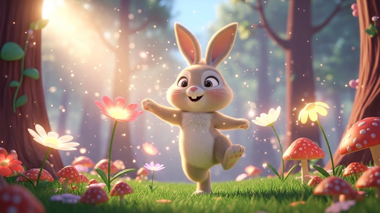 🐰🎶 **Hop & Sing Kids Songs Compilation | Fun Action Music for Toddlers & Preschoolers