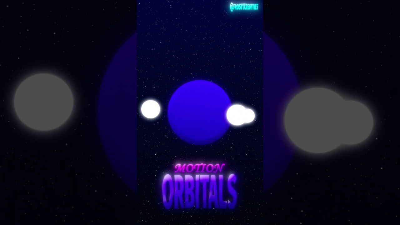 Planets in Motion | Motion Design Reel #shorts