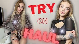 Secrets of 2024 Transparent Try-On Haul | Home video [4K]