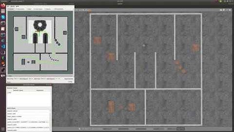Basic Lidar Rotors Simulator (Top view)