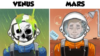 Top 8 Planets to Take a Shower On