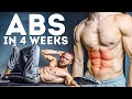 Get ABS in 4 WEEKS | 2021 Home Workout Challenge