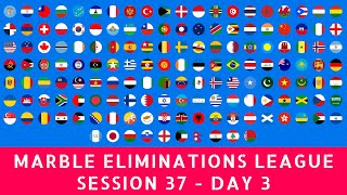 210 Countries Elimination Marble Race League   Session 37   Day 3 of 10 by Zoe Marble Race 1,661 views 7 days ago 46 minutes