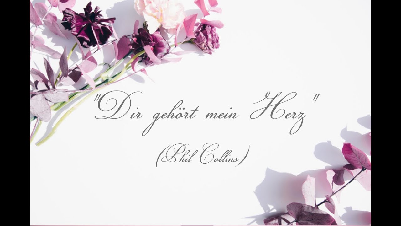 Phil Collins Dir Gehört Mein Herz Free Download Dir gehört mein Herz (Phil Collins) Hochzeitssängerin Juli Cover (Live