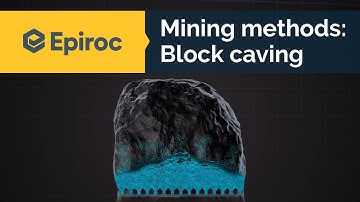 Block caving mining method - Epiroc