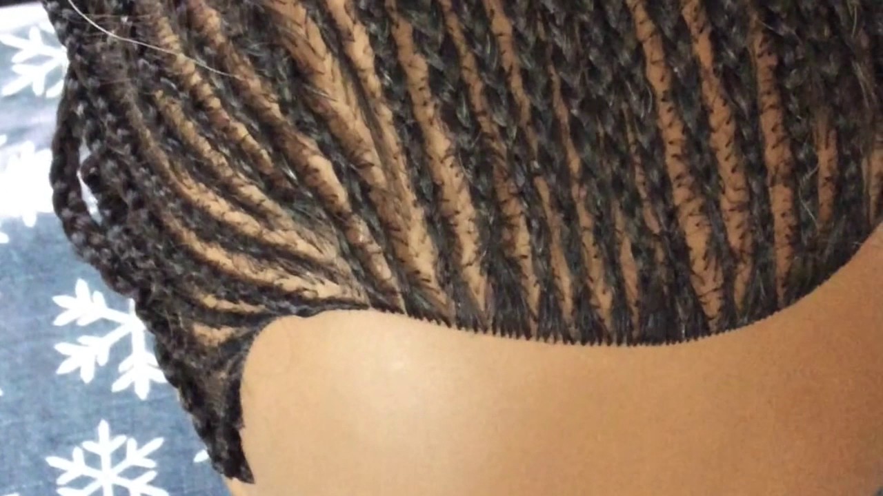 3 step cornrows - YouTube