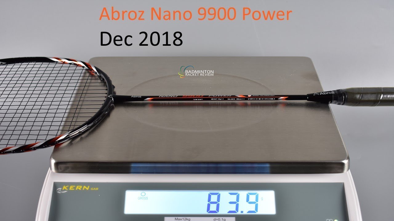 PERFORMANCE RACKET 2018 ABROZ NANO 9900 POWER BADMINTON RACKET 