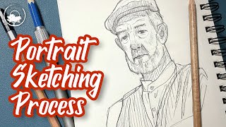How to Draw a Portrait - Portrait Drawing Process & Practice by SchaeferArt 5,620 views 5 months ago 15 minutes