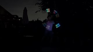 Golden Age - Rin Penrose | Glowstringing/Glowstick Poi Improv Choreography