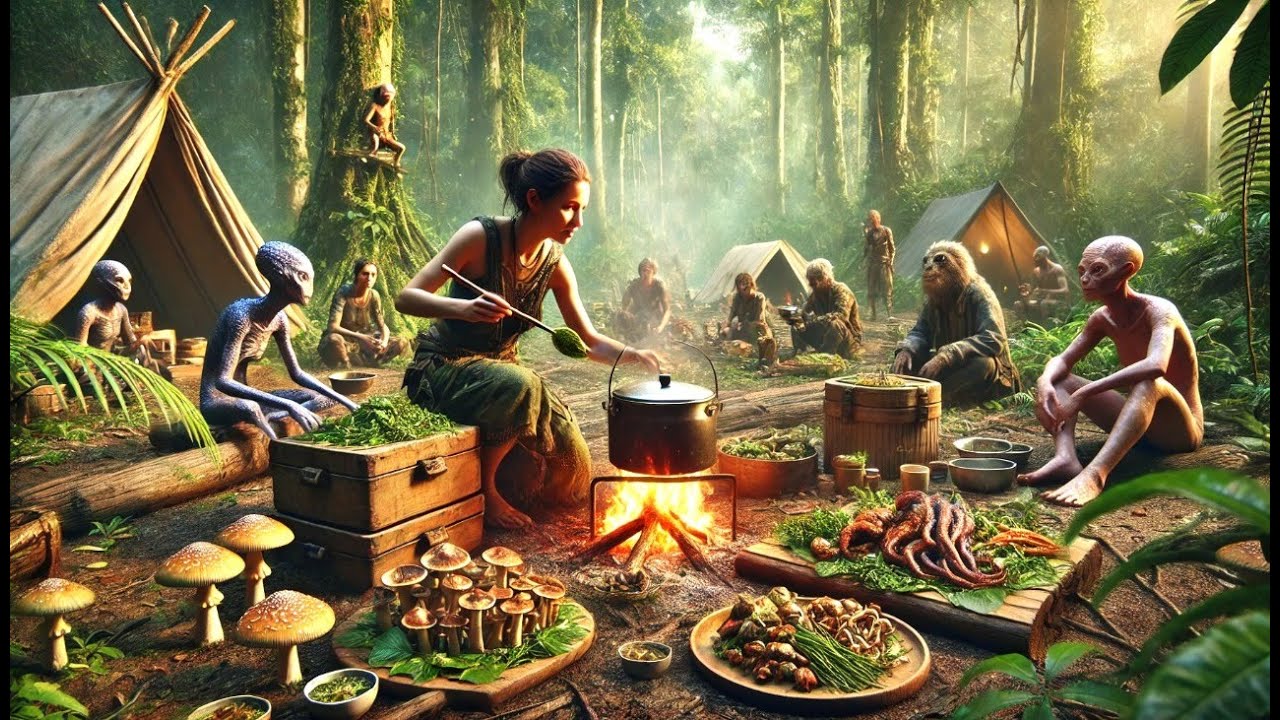 The Camp Grew Tired of Dry Rations—The Human Foraged, Seasoned and Served a Forest Feast | HFY Story