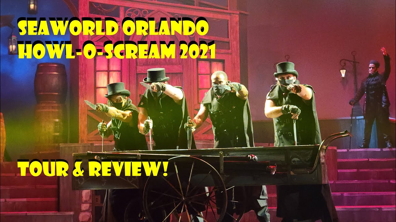 SeaWorld Orlando Howl-O-Scream 2021 Tour & Review!