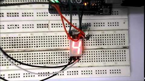 7 Segment Display Interfacing with Arduino