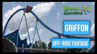 Griffon - Busch Gardens B\&M Dive, HD Off-Ride Footage (Non-Copyright)