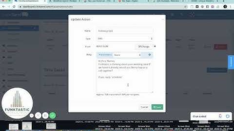 My workflow! Integrating Flodesk with Google Calendar, Dubsado, and Clicksend via Zapier!
