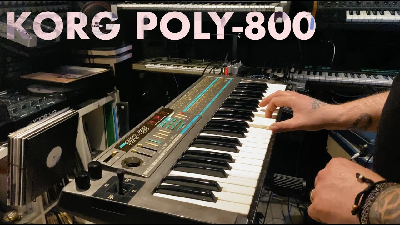 KORG POLY-800 SOSTITUZIONE BATTERIA INTERNA E RIPRISTINO PRESETS