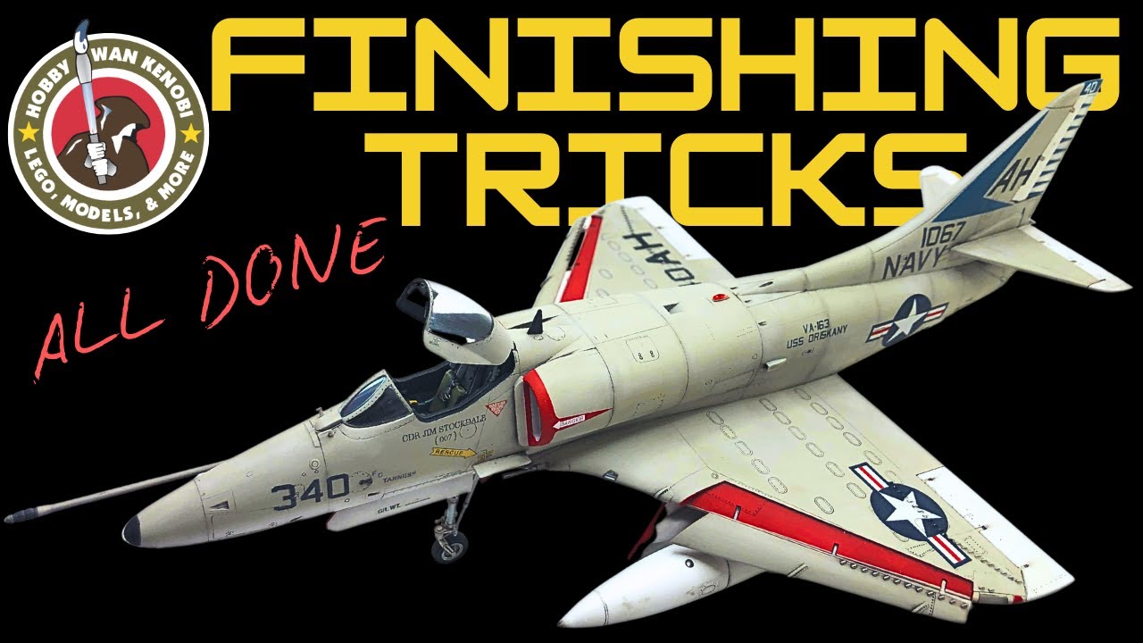Plastic Scale Model Build - Hasegawa A-4E Skyhawk in 1/48 - Review