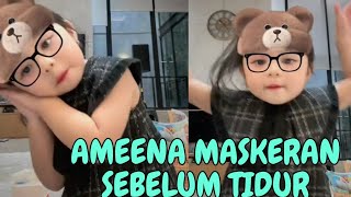 AMEENA BAWA KABUR MAMA BUAT MAIN TIKTOK DIKEJAR PAPA