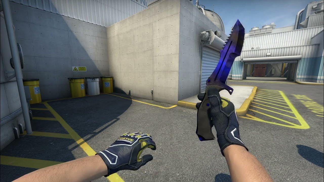COMBO Specialist Gloves Field Agent (FT) + Huntsman Knife Doppler