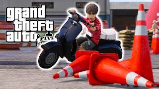 GTA 5 CHILD MOD #17 - inizio la SCUOLA GUIDA!