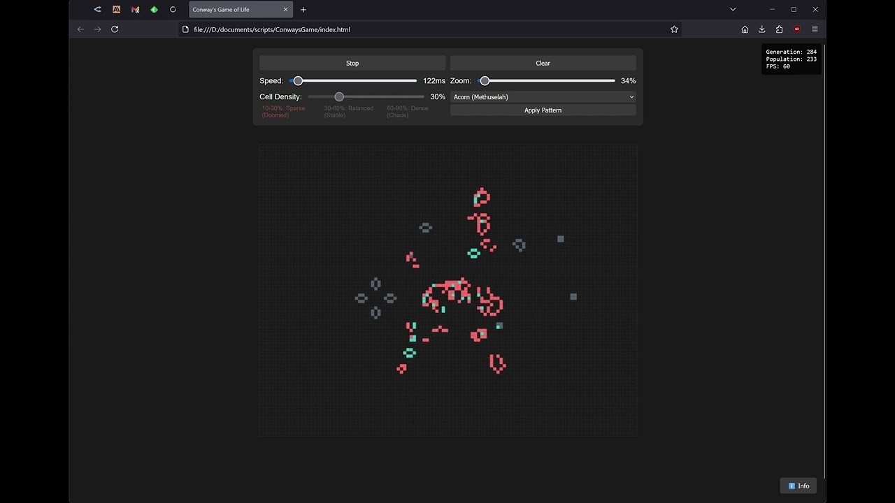 Conway's Spiel des Lebens