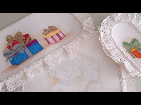 Pintura En Tela / Duende Navideño