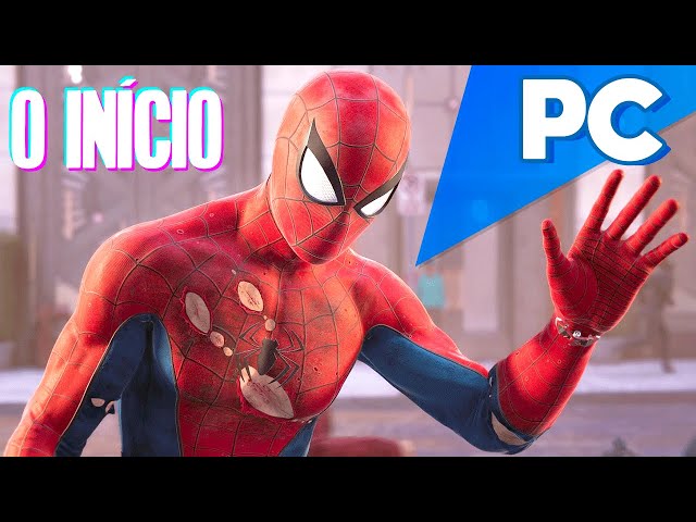 NOVO JOGO do HOMEM ARANHA NO PC!!! - (O INICIO REALISTA) 