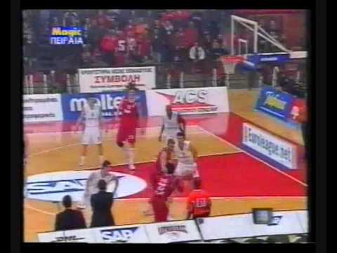Olympiakos vs PAO 92-75 Euroleague 2002