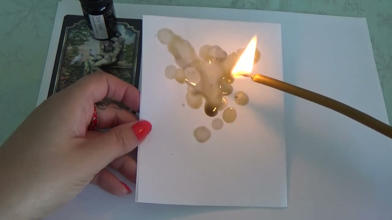 Candle Wax On Paper!!🔥🕯😍Spiritual Guidance For You! Pick a Card Tarot
