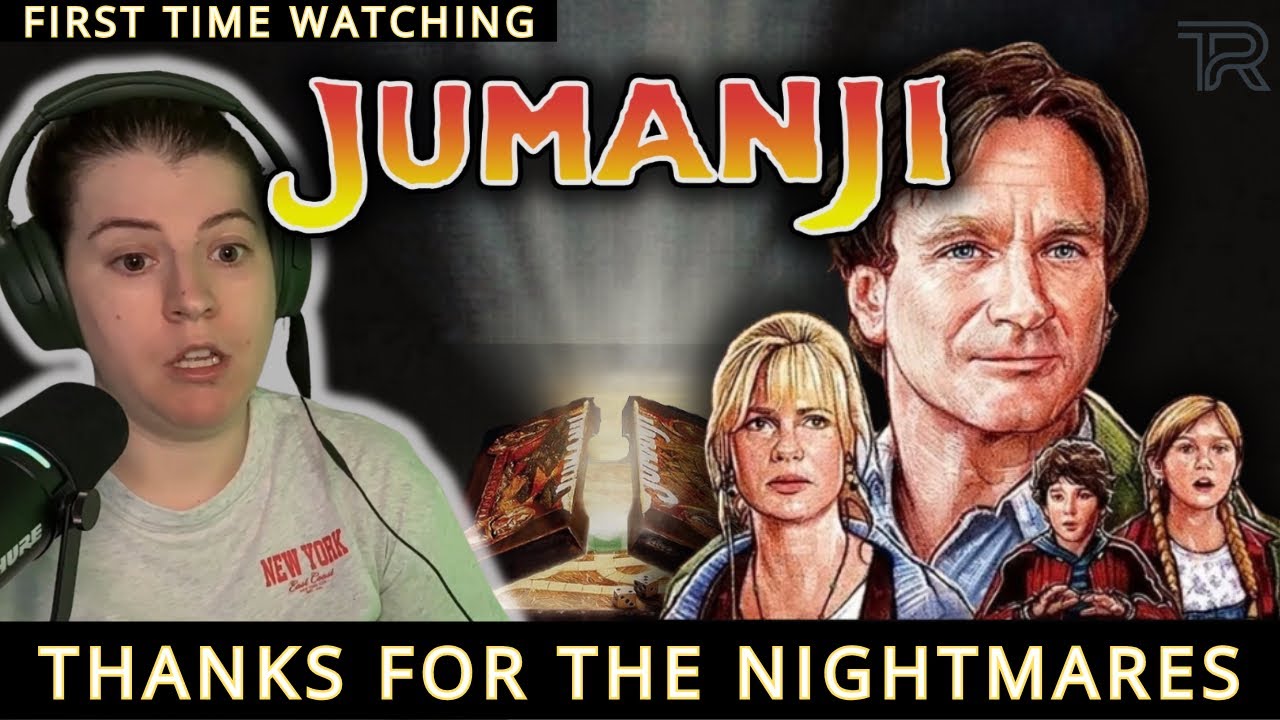 Jumanji (1995) Is WAY More Terrifying Than I Thought | *First Time Watching* | Movie Reaction 