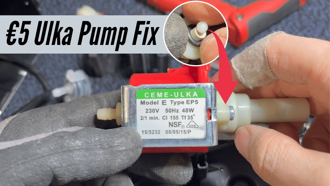 HOW TO FIX an ULKA Vibratory Pump: Dedica, Gaggia, Saeco, Philips