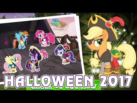 Видео: Хэллоуин в игре Май Литл Пони (My Little Pony)