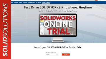 SOLIDWORKS Online Trial - Getting Started