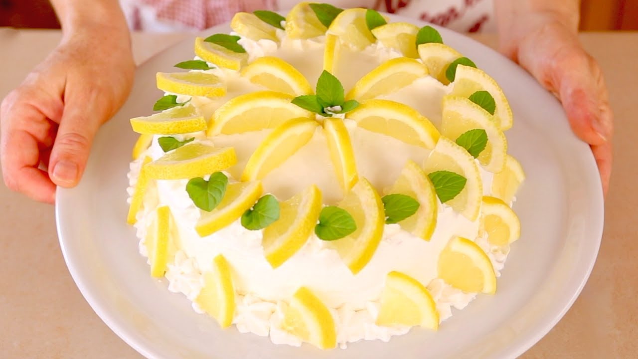 Torta Delizia Al Limone Di Benedetta Ricetta Facile Lemon Roll Cake Easy Recipe