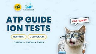Chemistry ATP Guide Q3: Ion & Gas Tests | IGCSE 0620 P6 & O Level 5070 P4
