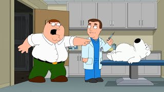 Family Guy S17E02 Dead Dog Walking - Peter Saves Brian From Death
