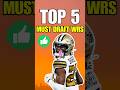 Top 5 MUST DRAFT Wide Receivers for 2025 FANTASY FOOTBALL 🔥