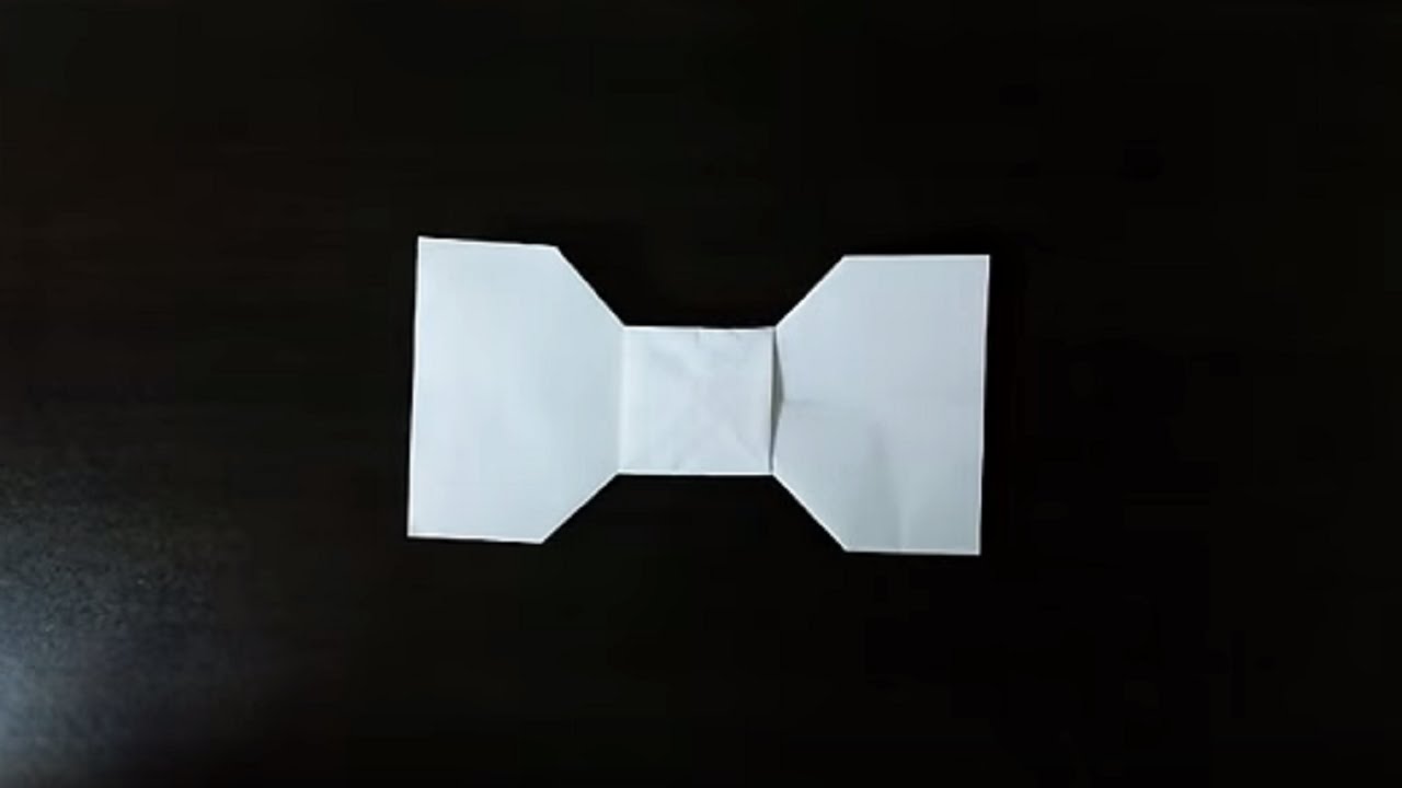 リボン 折り紙 Ribbon Origami Youtube