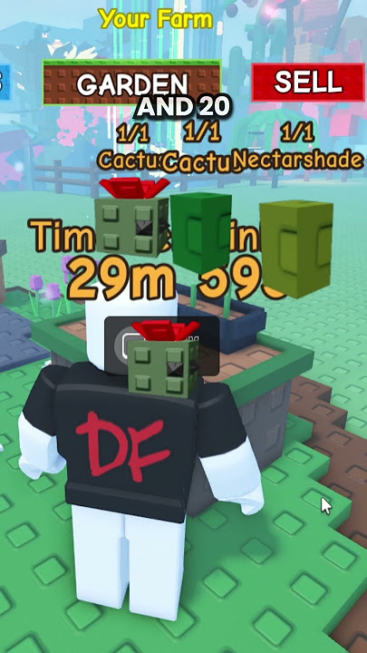 The Nectar Thorn Method Is WILD 🌵🔥 (Grow a Garden) #growagarden #roblox