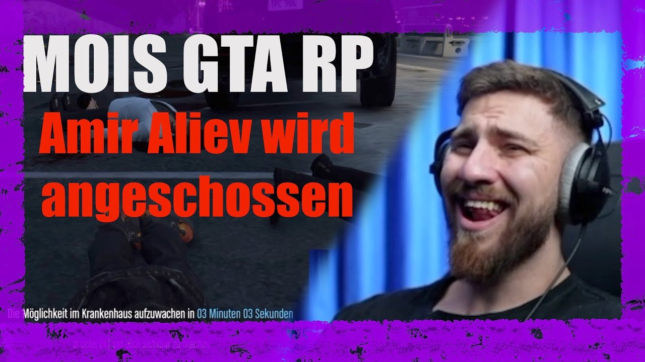 Mois GTA RP - Amir Aliev wird angeschossen - YouTube
