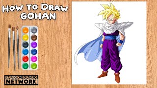 How To Draw Gohan Dragon Ball