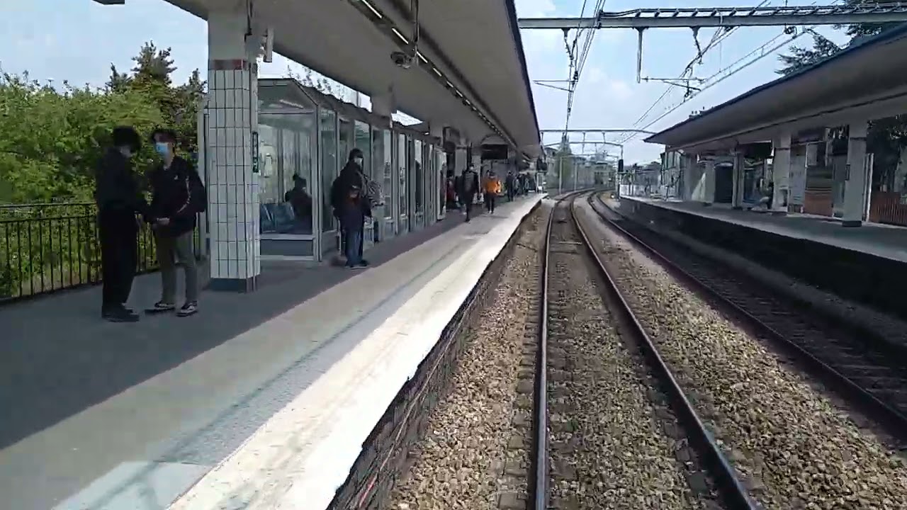 [Cab-ride] Massy-Palaiseau (voie Z) - Aéroport CDG 2 T2 Gare TGV, en cabine du RER B