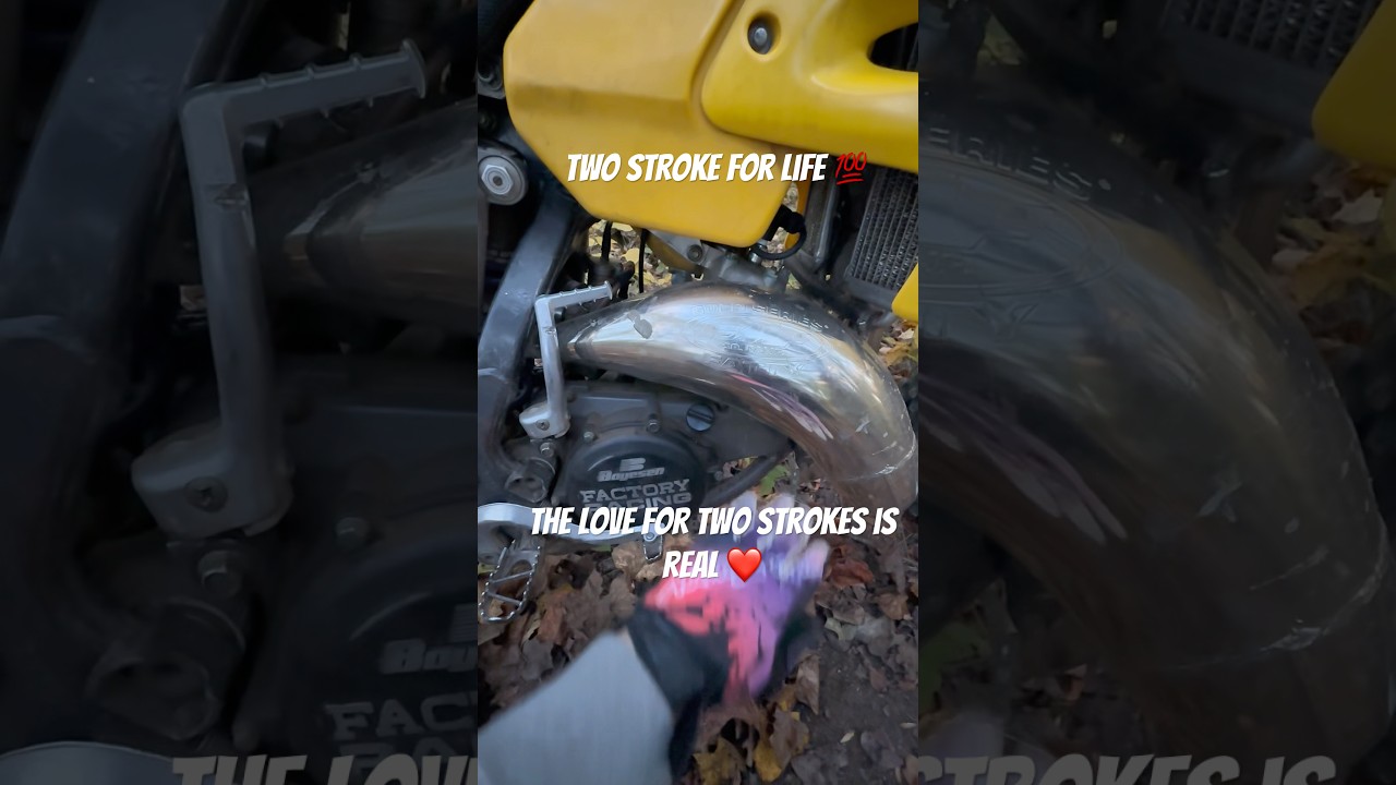 Two stroke bikes are the BEST!