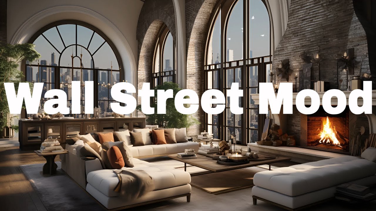 [4K] Morning in the Wall Street Luxury Apartment Jazz Music for