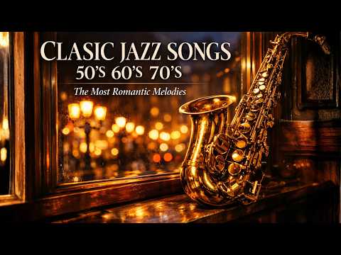 50s 60s 70s Classic Saxophone Songs - Golden Era Jazz: The Most Romantic Melodies