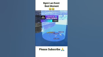 Bgmi Lan Event Best Moment 😂 #bgmi #bgms #battlegroundmobileindia #viral #short #jonathan