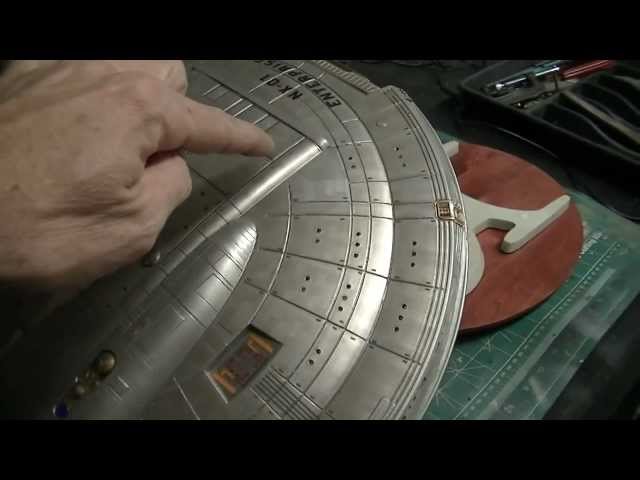 Polar Lights 1/350 Scale Enterprise NX-01 Buildup PT 13 - YouTube